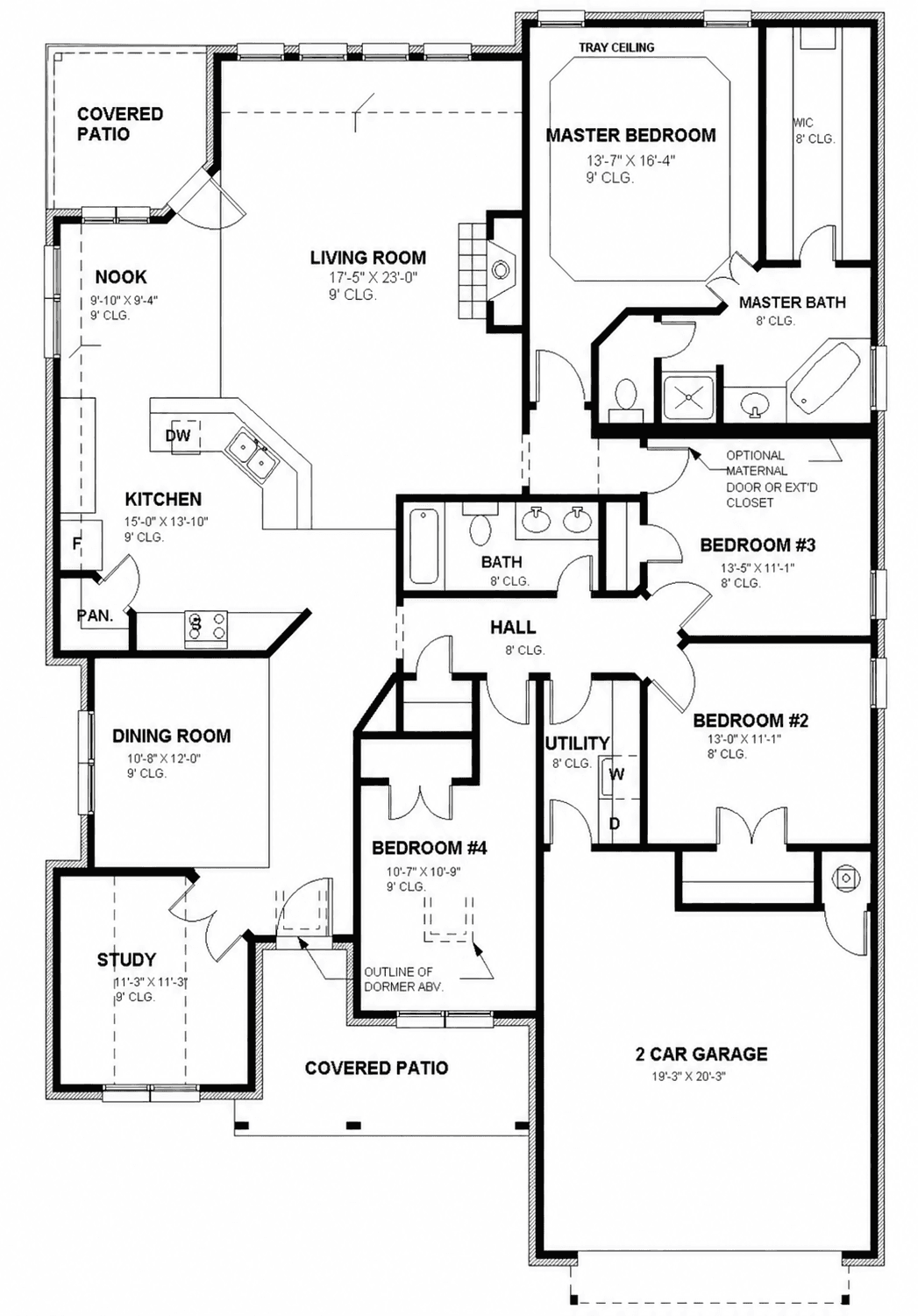 Residential property floor plan
